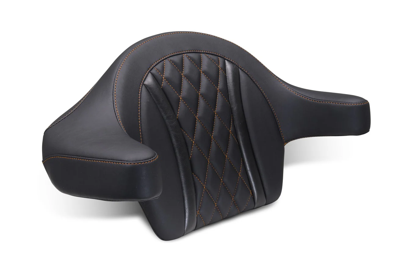 Deluxe Diamond Extended Arm Wrap-Around Backrest for Harley Davidson™ 2023-2026 CVO Road Glide (ST) and Street Glide 2024-2026 Road Glide and Street Glide - Image 4