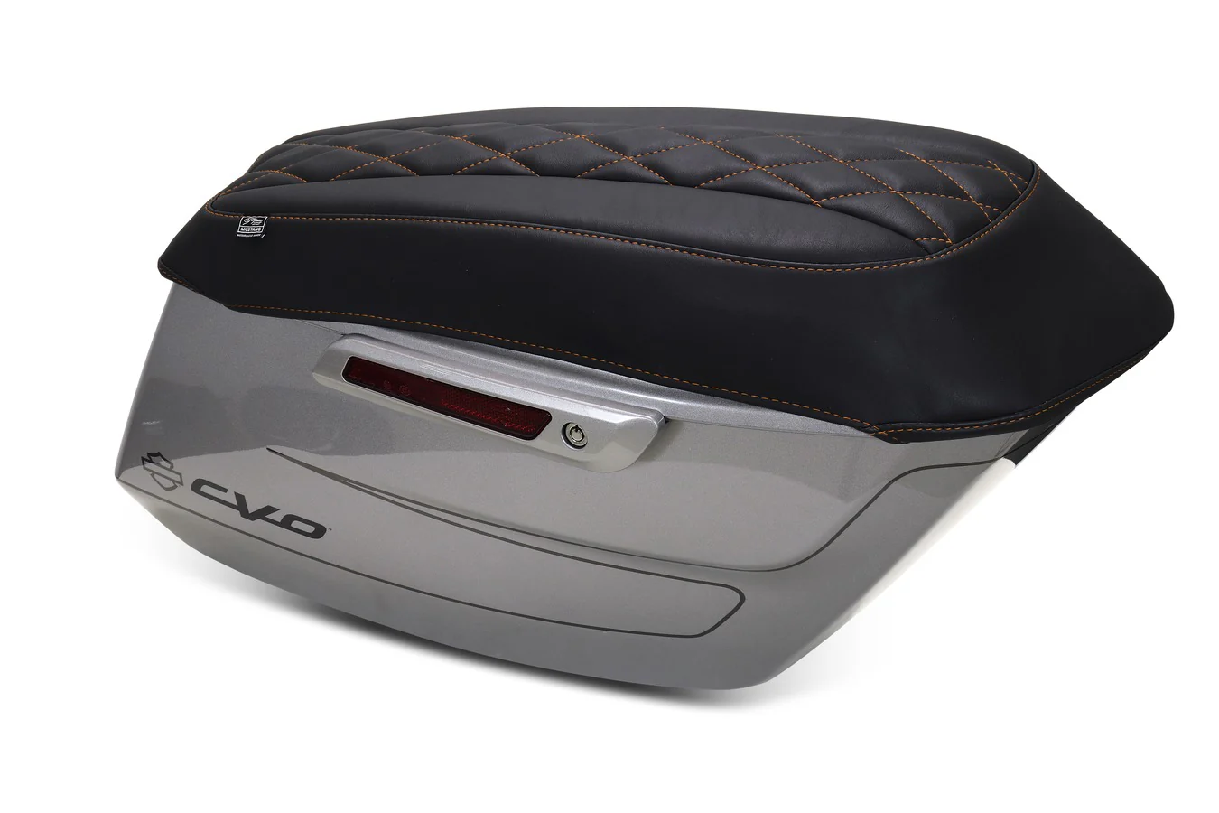 Deluxe Diamond Saddlebag Lid Covers for Harley Davidson ™ 2023-2026 CVO Road Glide (ST) and Street Glide 2024-2026 Road Glide and Street Glide - Image 4