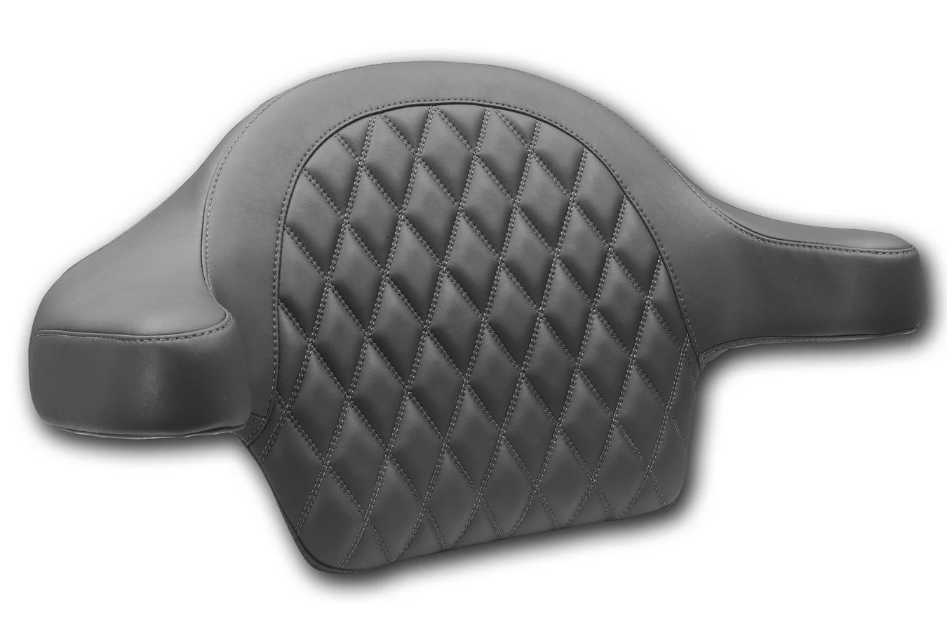Double Diamond Extended Arm Wrap-Around Backrest for Harley-Davidson FL Touring 2014-2025 - Image 6