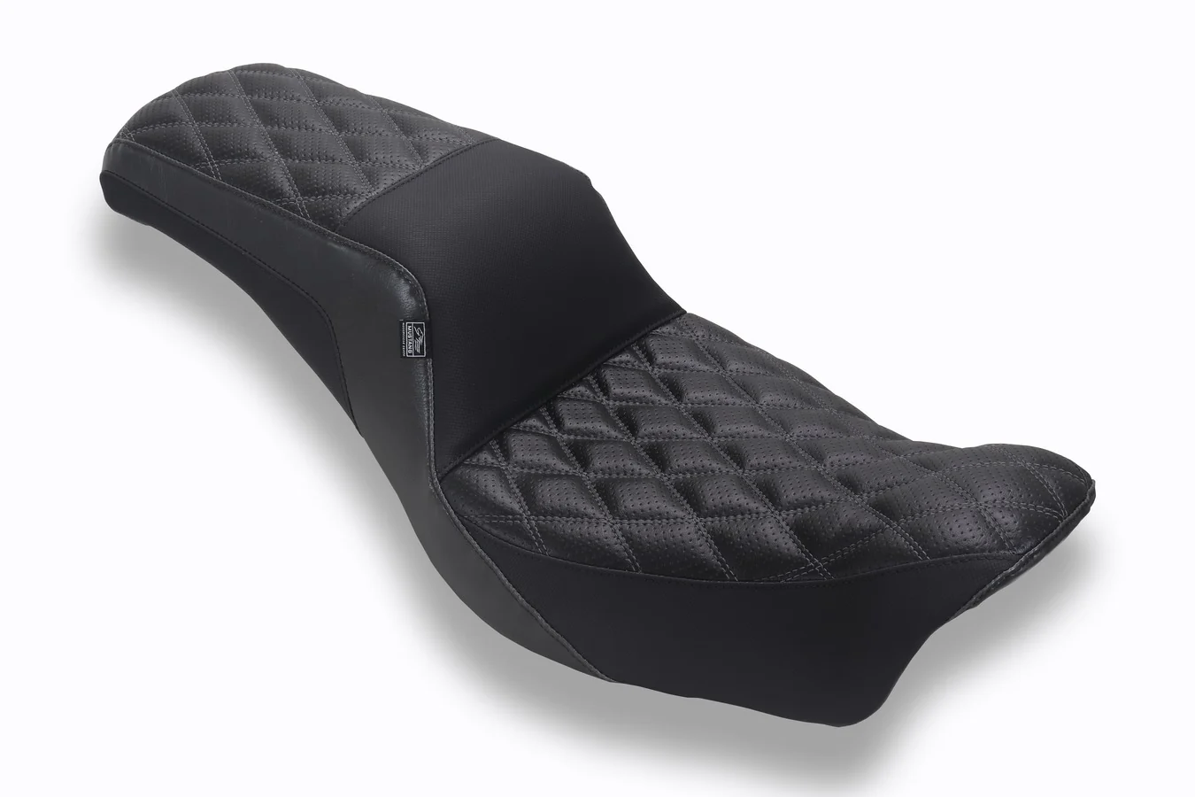 Double Diamond Squareback™ One-Piece, 2-Up for Harley-Davidson Dyna 2006-2017