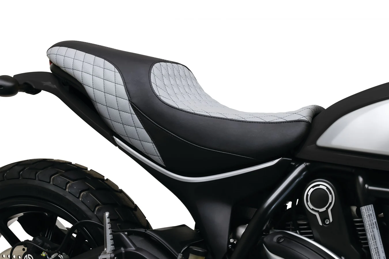 Revere Journey Diamond One-Piece, 2-Up for Ducati Scrambler 800 2015-2023