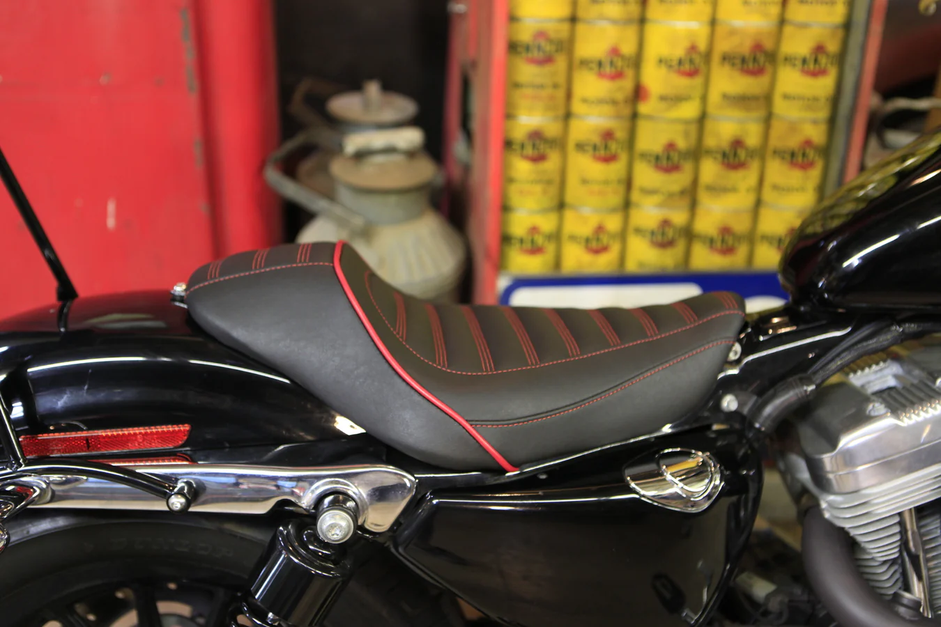Revere Journey Stripe Solo for Harley-Davidson Sportster 2004-2022* - Image 2