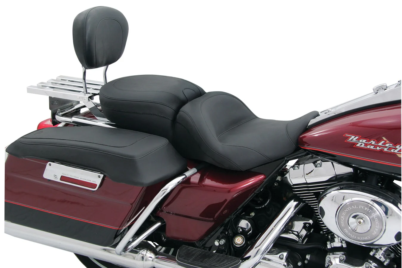 Sissy Bar Pad for Harley-Davidson Touring 1997-2025 - Image 2