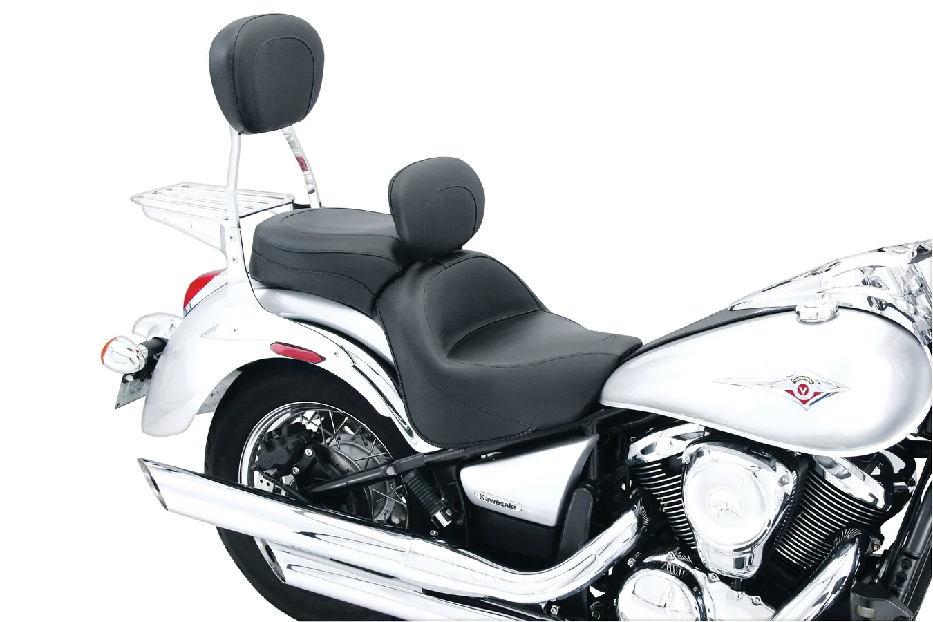 Sissy Bar Pad for Kawasaki Vulcan 900 Classic 2006-2025, Vulcan 1700 Classic 2009-2013 - Image 4