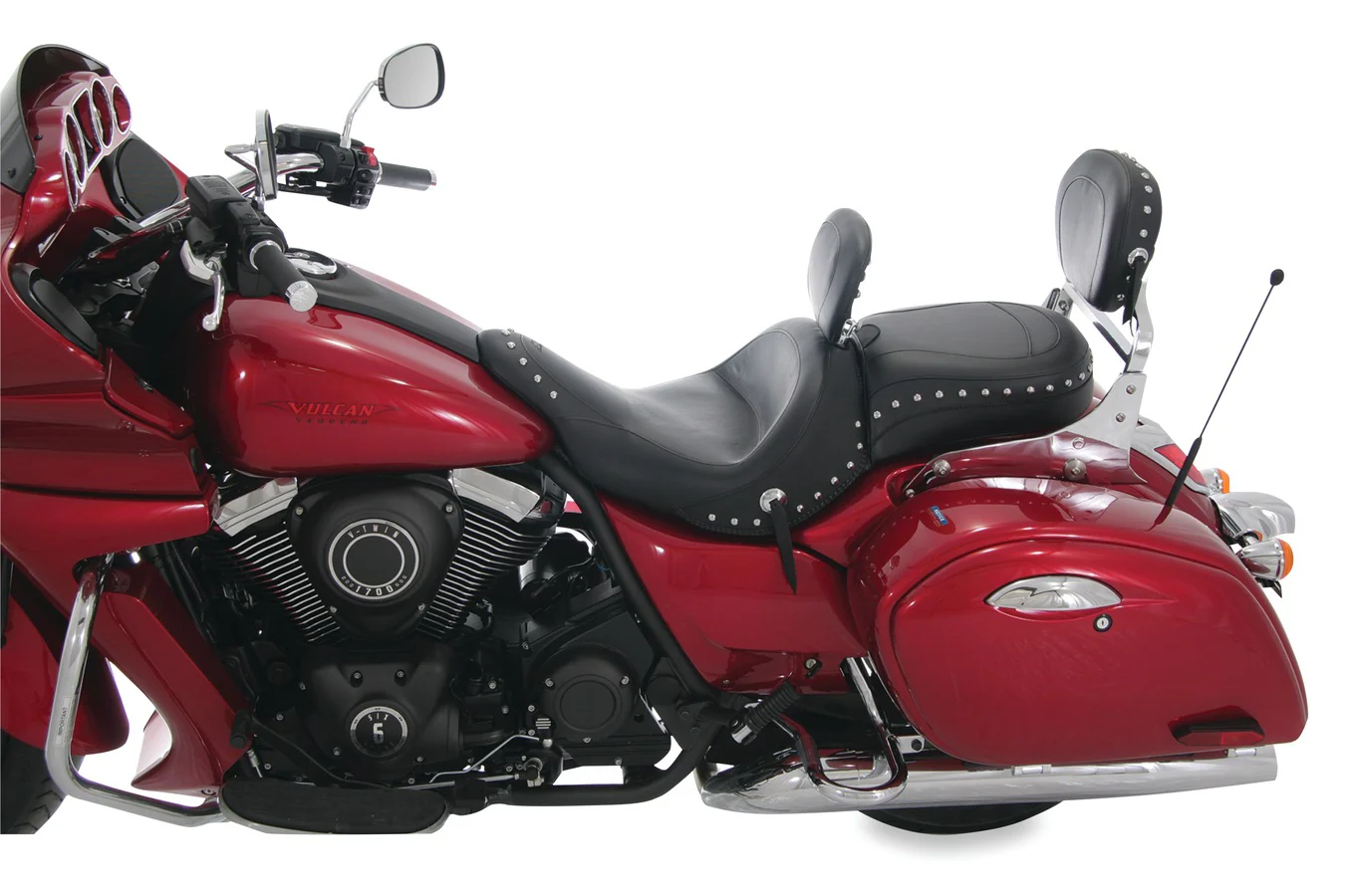 Standard Touring One-Piece, 2-Up for Kawasaki Vulcan 1700 Vaquero 2011-2025 - Image 3