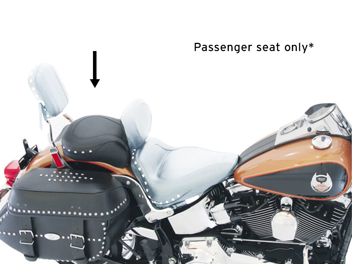 Touring Passenger for Harley-Davidson Softail, Heritage Classic 2007-2017, Deluxe (without standard rack) 2005-2017, Heritage Springer 2000-2003, Springer Classic 2005-2007 - Image 4